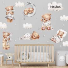 Sleepy Teddy - Elemente decorative pentru camera copiilor Image